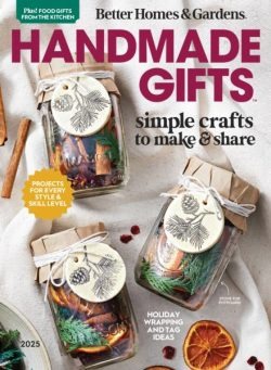 Better Homes and Gardens USA Handmade Gifts 2025 